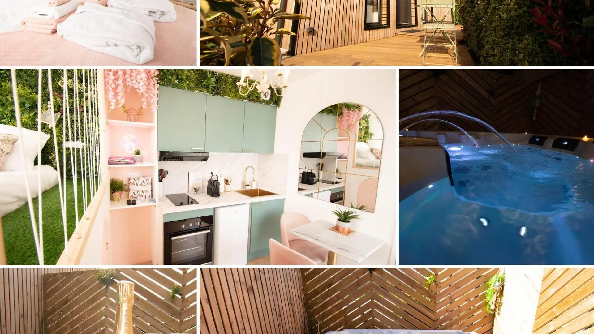 Apartment Studio Les 2 Fees - Jacuzzi - Deco Feerique Montfort-sur-Meu France