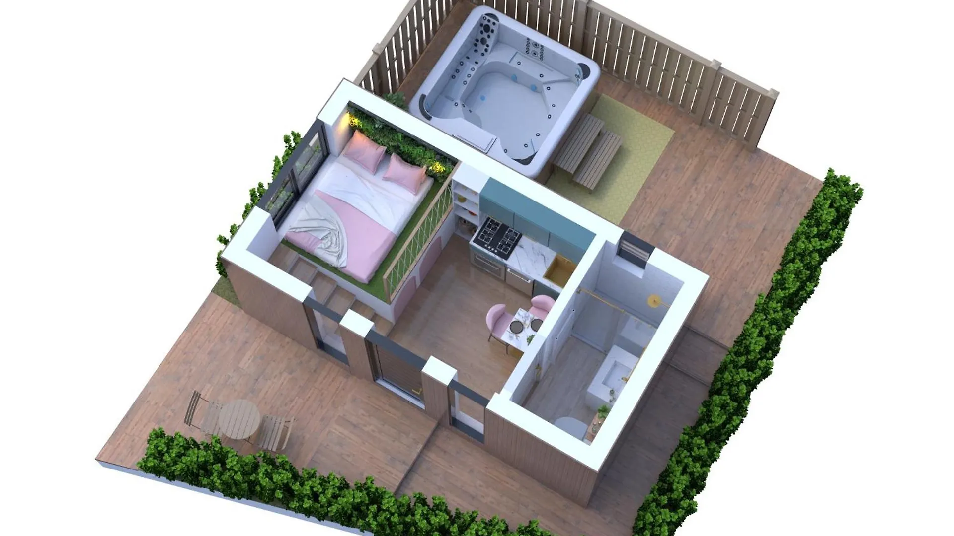 Studio Les 2 Fees - Jacuzzi - Deco Feerique Montfort-sur-Meu